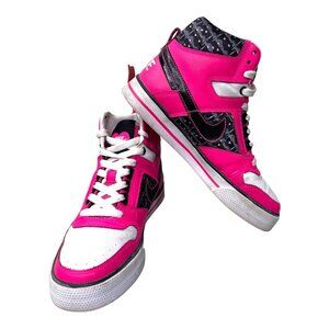 Nike Delta Force Shoes Sneakers High Top Womens 6 386200-601 Pink Black READ